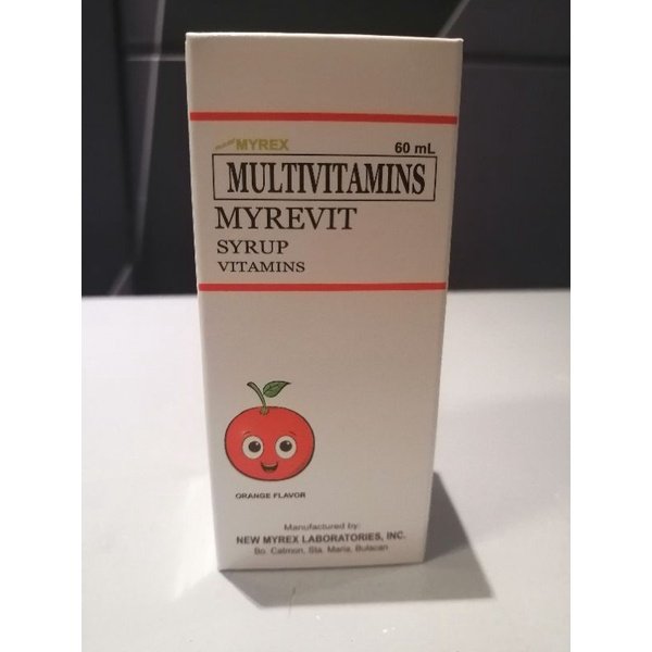 MYREVIT Multivitamins 120mL Orange (Syrup)