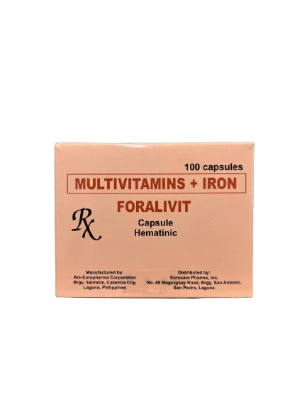 FORALIVIT Ferrous Sulfate (Capsule)