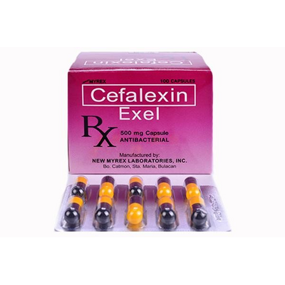 EXEL Cefalexin Monohydrate 500mg (Capsule)