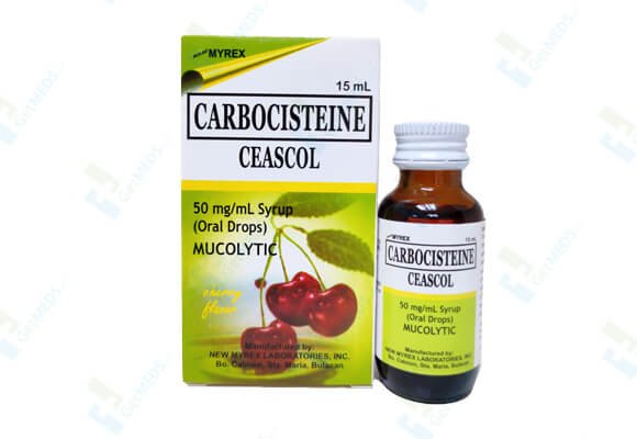 CEASCOL Carbocisteine 50mg 5m (Oral Drops)