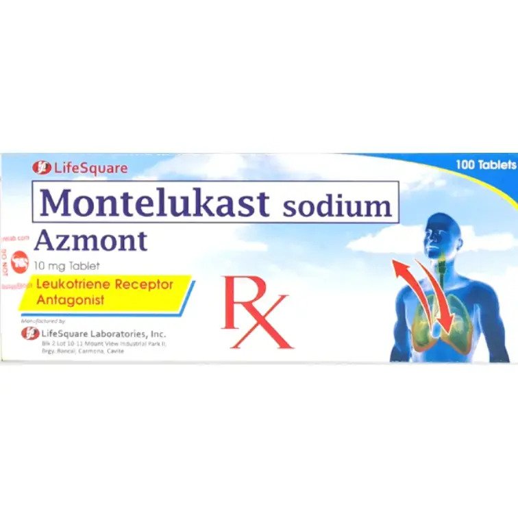 AZMONT Montelukast Sodium 10mg (Tablet)